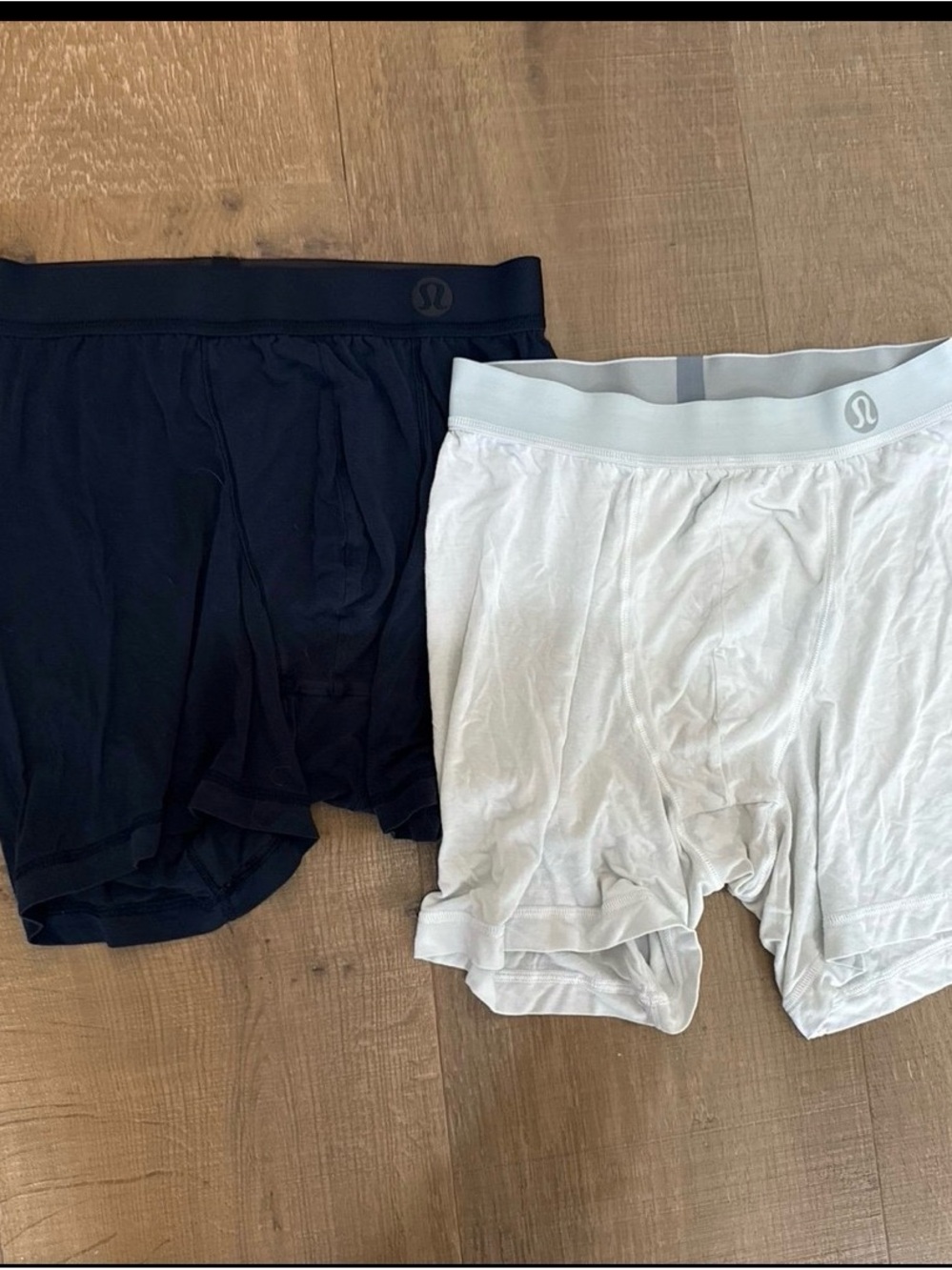 Lululemon All in Motion Modal Boxer Briefs underwear 5” SMALL x2